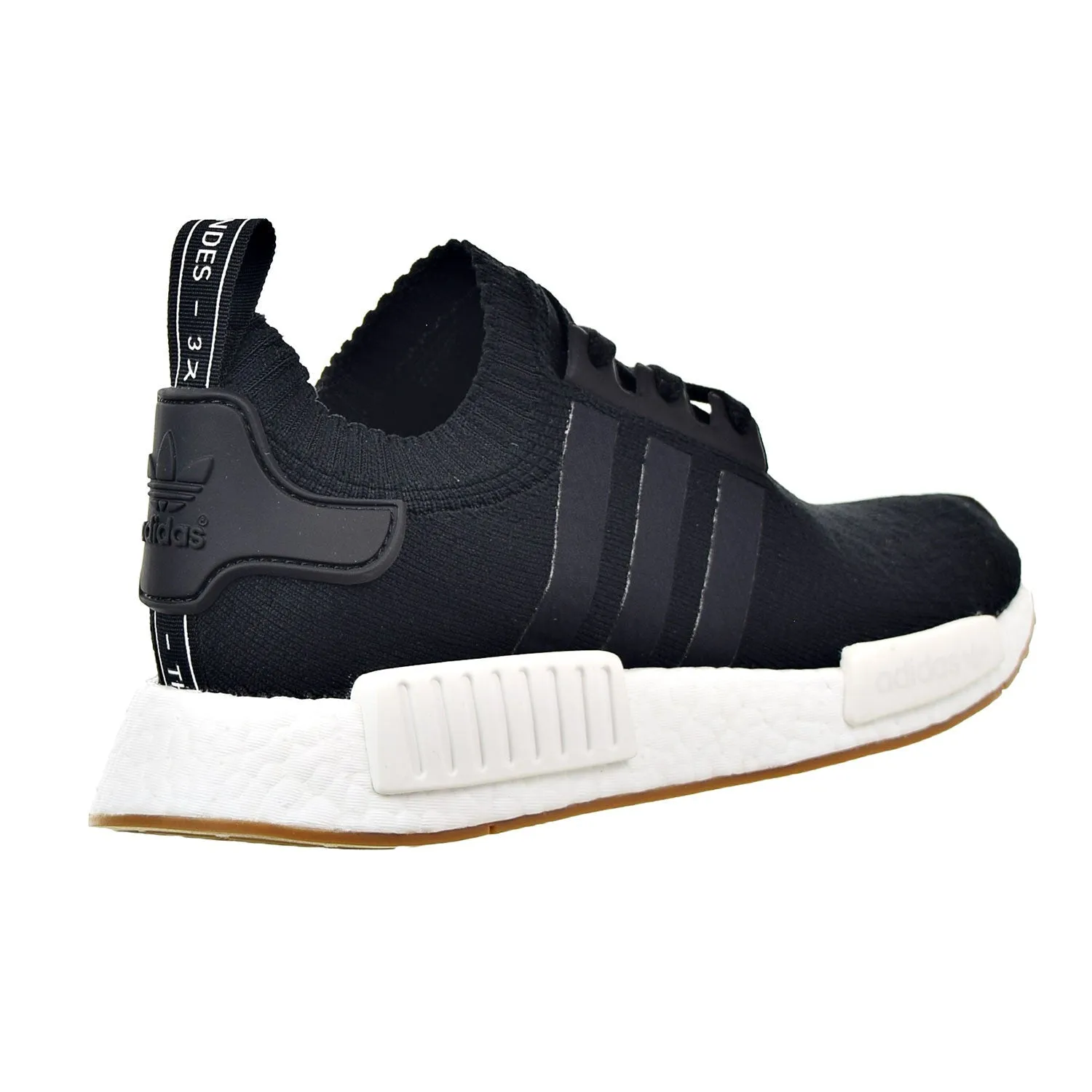 Adidas NMD_R1 Primeknit "Gum Pack" Men's Shoes Black/Gum/Running White