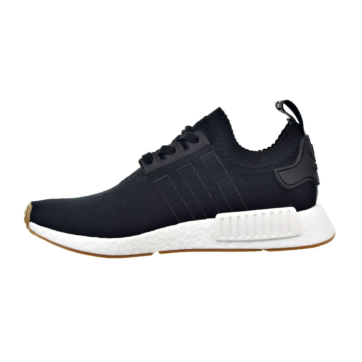 Adidas NMD_R1 Primeknit "Gum Pack" Men's Shoes Black/Gum/Running White