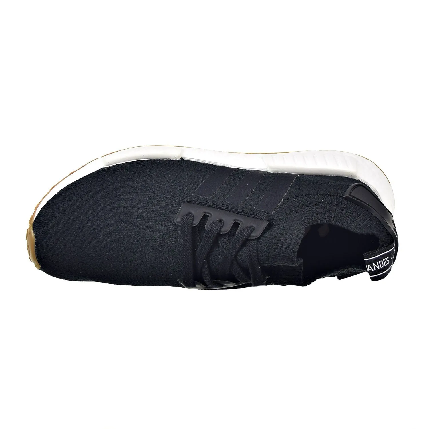 Adidas NMD_R1 Primeknit "Gum Pack" Men's Shoes Black/Gum/Running White