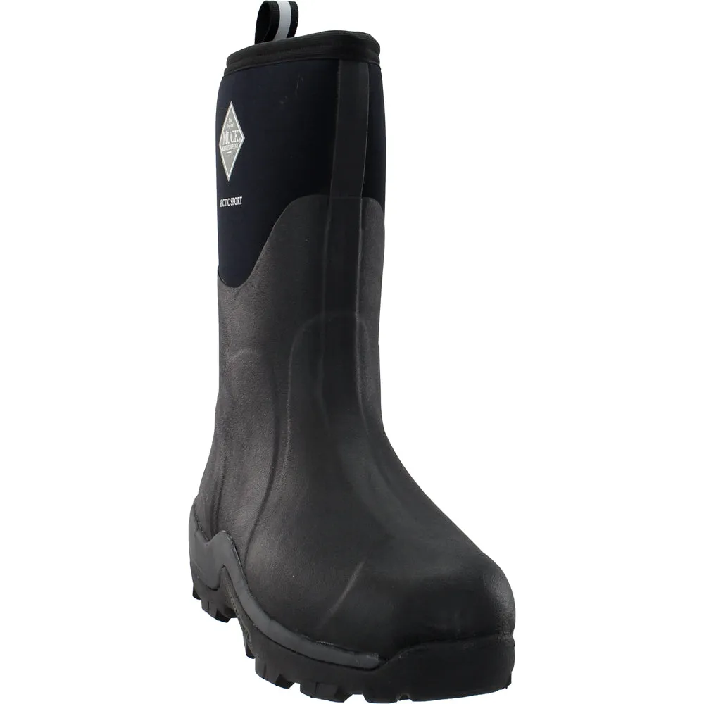 Arctic Sport Mid Round Toe Rain Boots