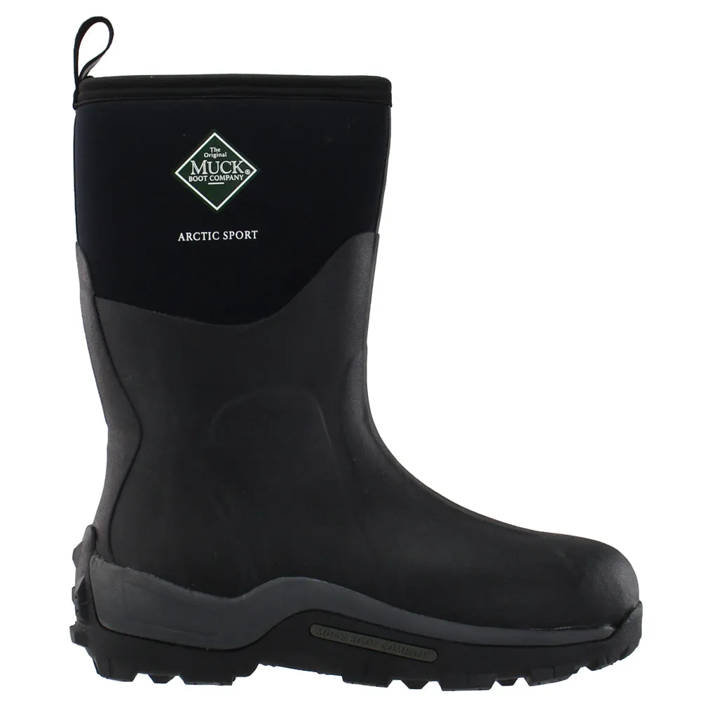 Arctic Sport Mid Round Toe Rain Boots