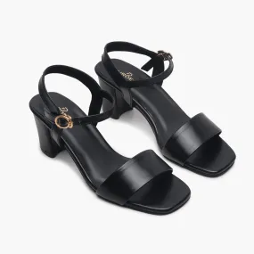 Classic Block Heel Sandals