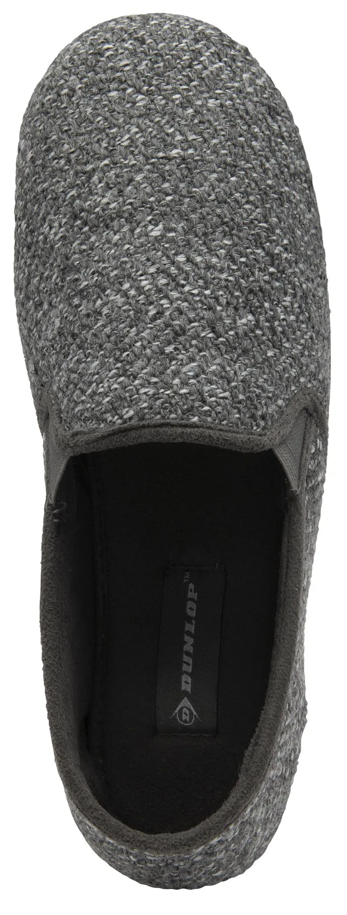 Dunlop Joel Mens Moccasin Slippers Twin Gusset Memory Foam