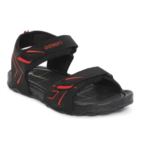 Eeken KESDGO4510 Black Daily Wear Sandals For Men