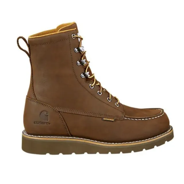 Men's Waterproof 8in Moc Toe Wedge Boot
