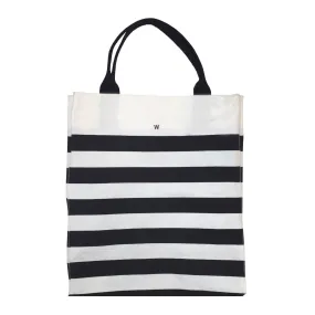 MIDSIZE PRINTED COTTON TOTE BAG