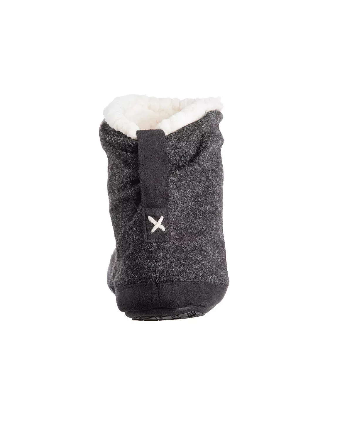 New with tags! Isotoner Women's Knit Marisol Hoodback Slippers, Black, Sz S Fits 5-6, Machine Washable!