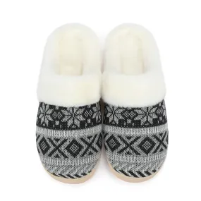 NineCiFun Women's Memory Foam Fuzzy House Slippers