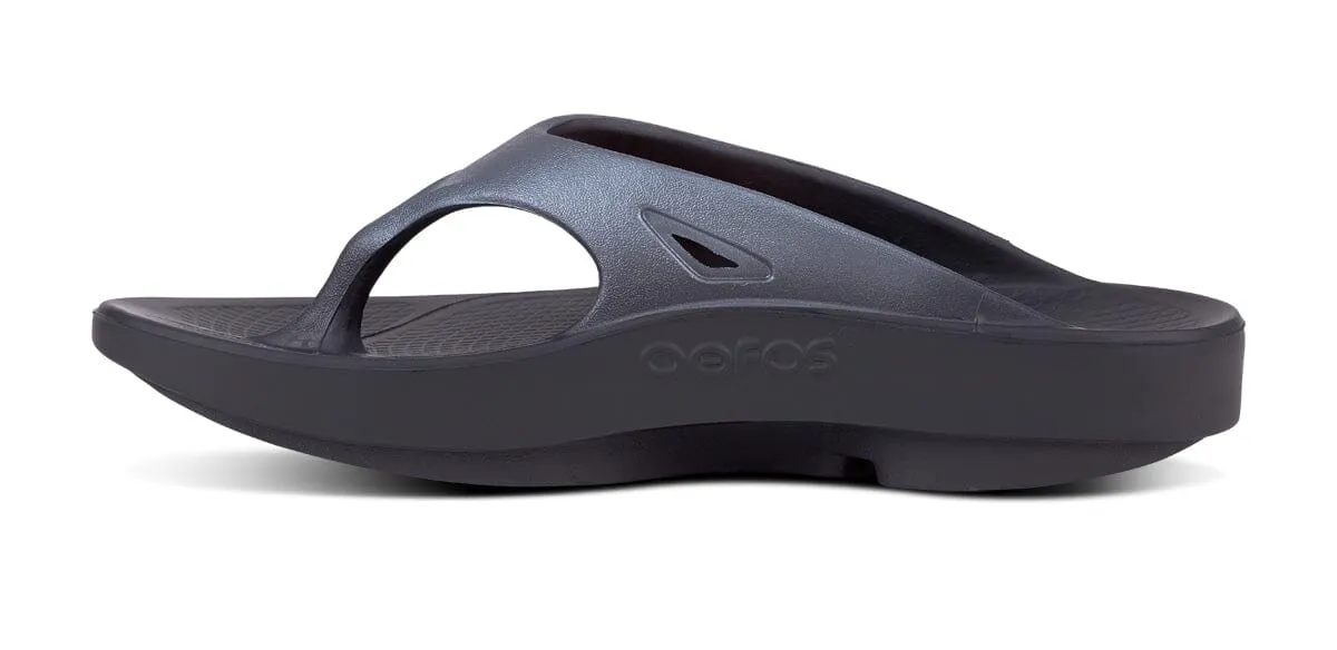 OOFOS Unisex OOriginal Sport Thong Sandal - Graphite