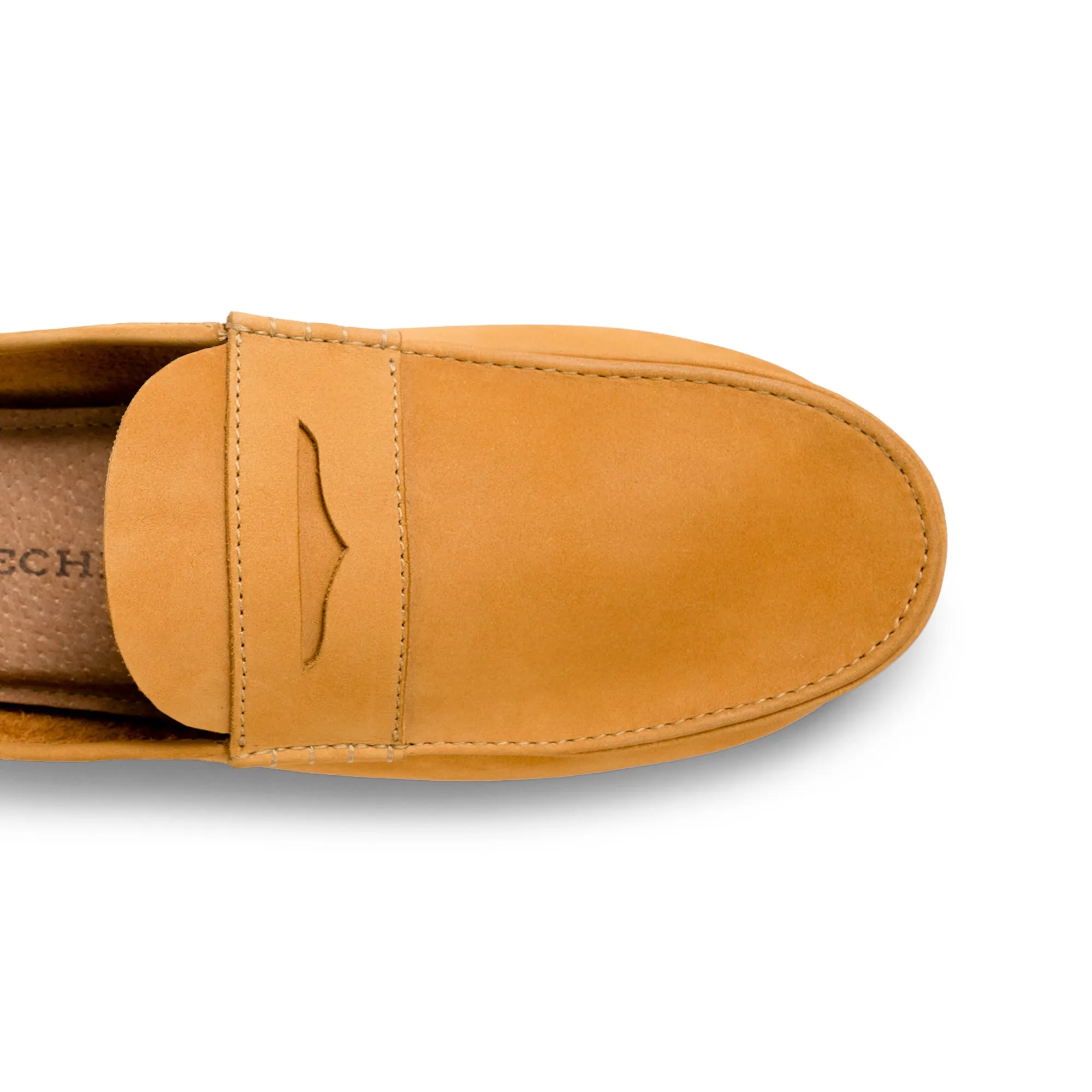 Open Heel Penny Loafer Slippers