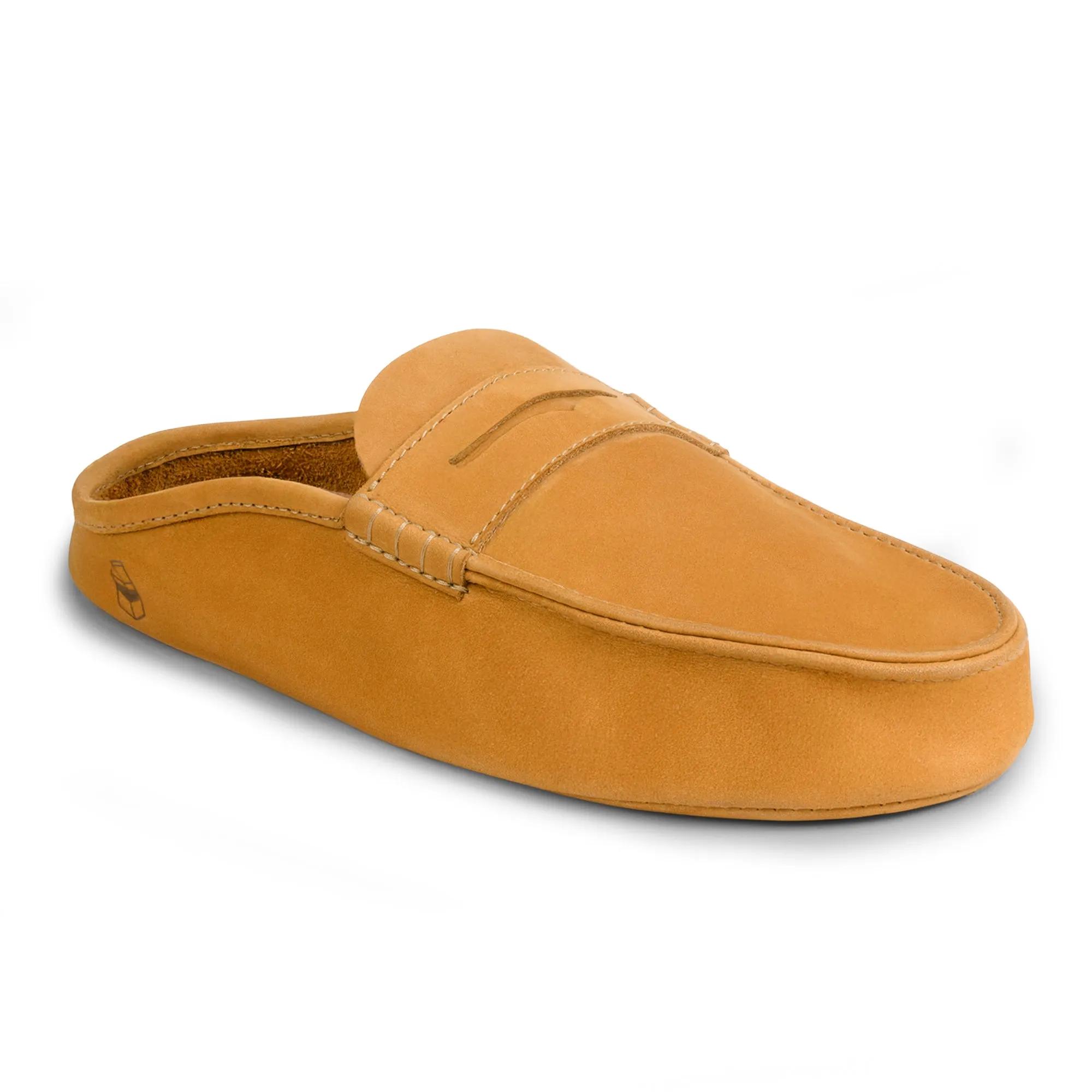 Open Heel Penny Loafer Slippers