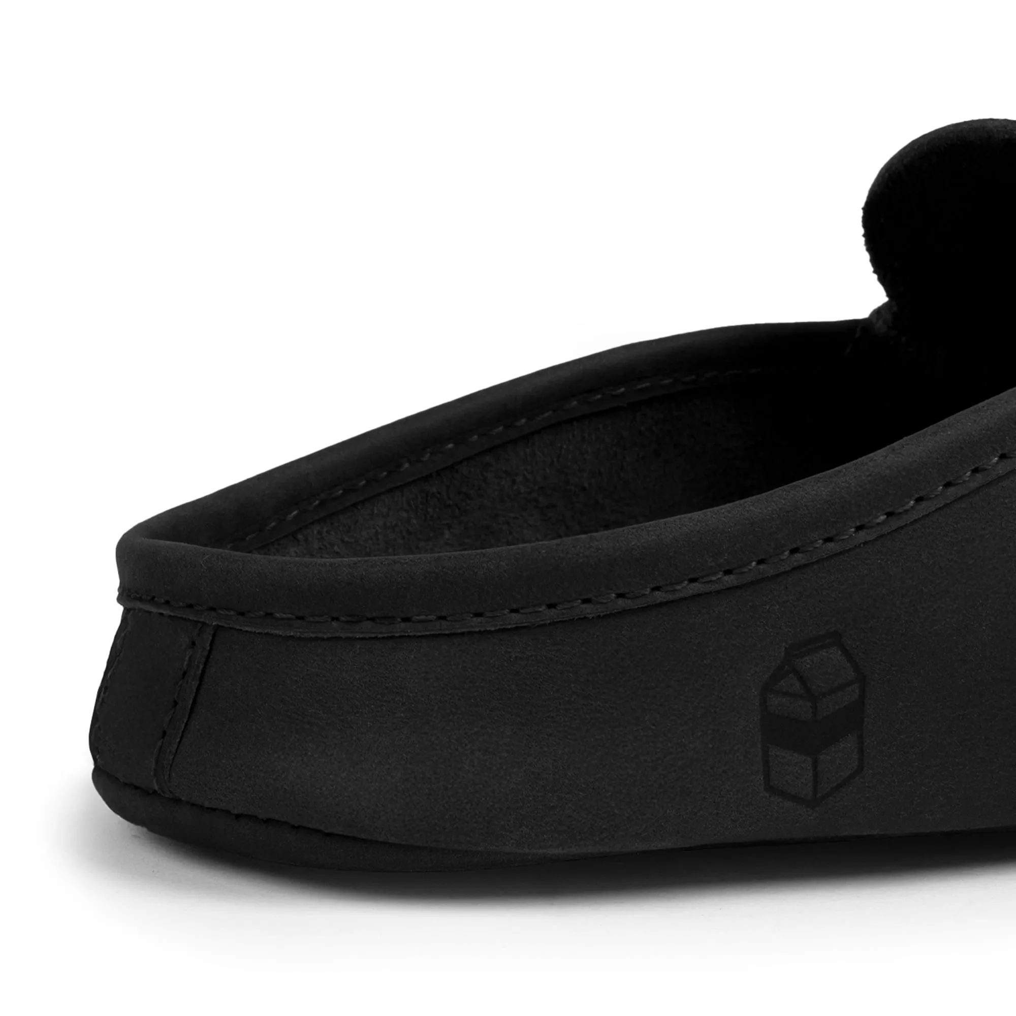 Open Heel Penny Loafer Slippers