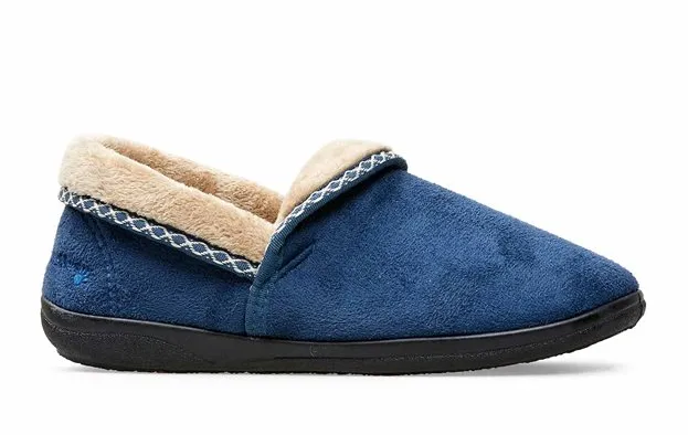 Padders Womens Slipper Mellow Denim Blue