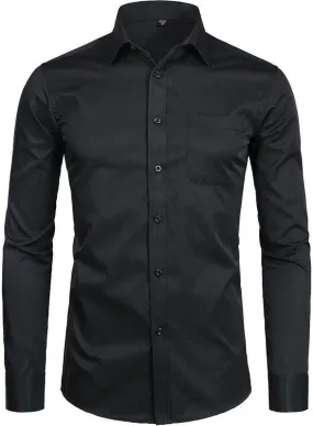 Plain black shirt