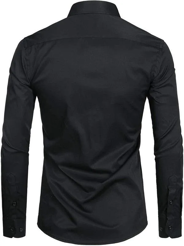 Plain black shirt