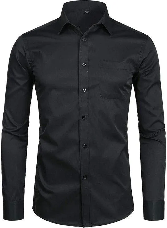 Plain black shirt