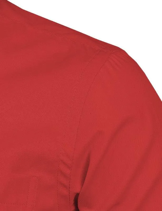 Plain red shirt