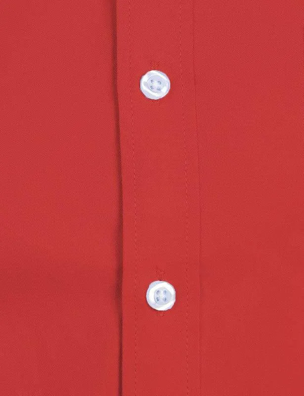 Plain red shirt