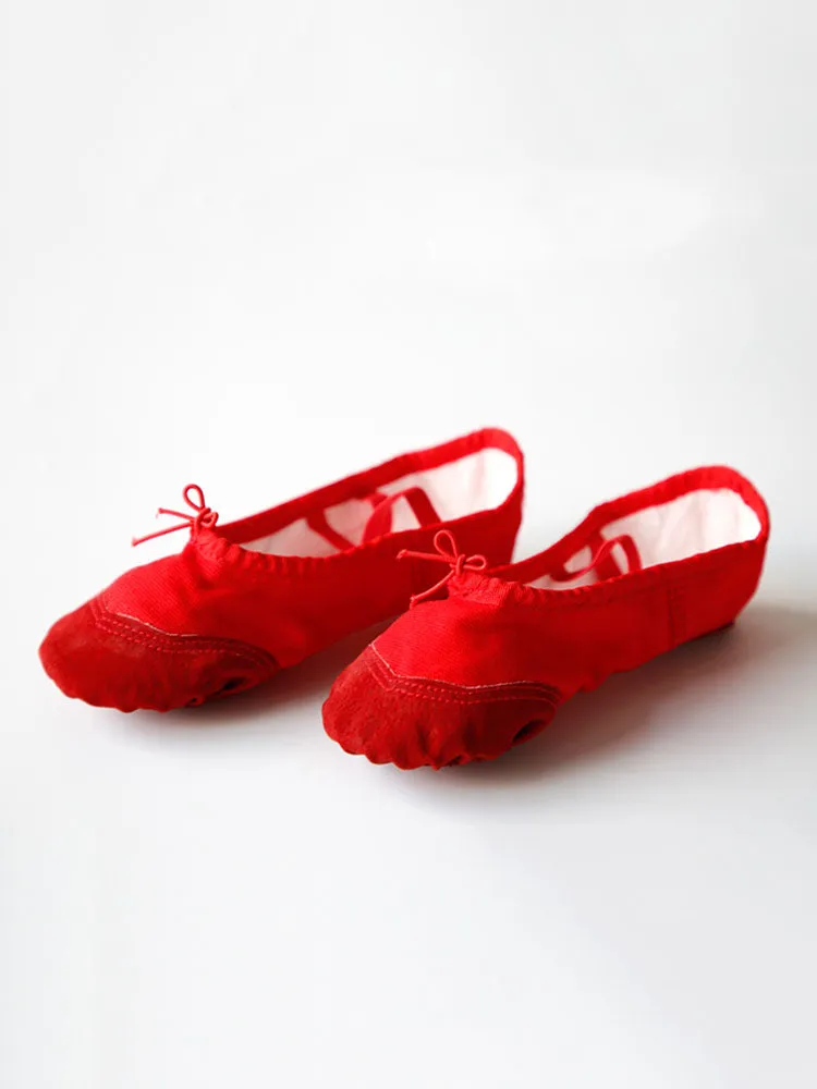 Plus Velvet Canvas Dance Shoes Autumn/Winter Warm Soft Bottom Exercise Shoes