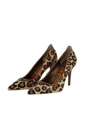 Sam Edelman Leopard Print Heels 8
