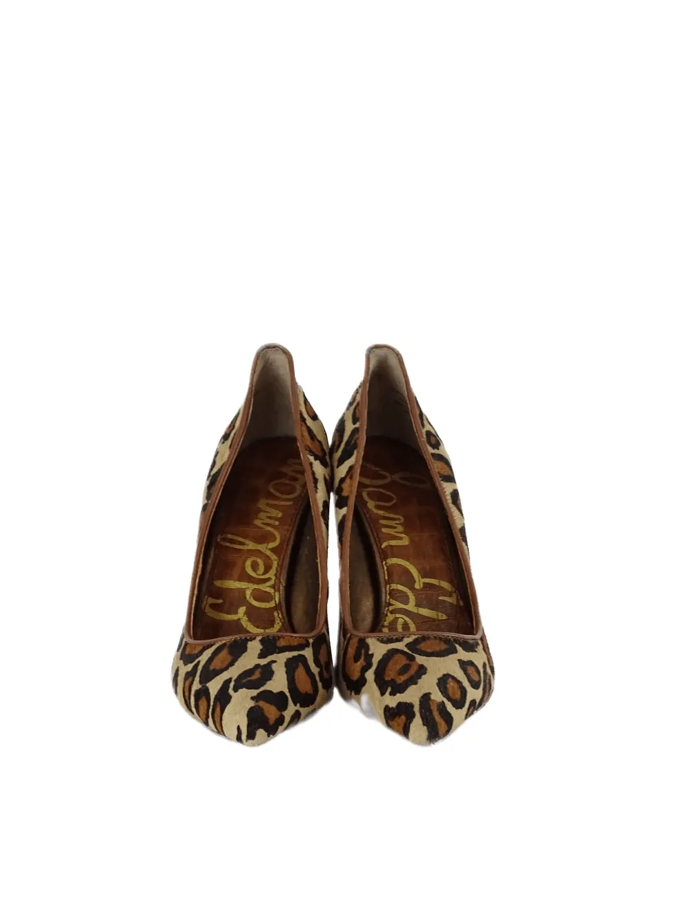 Sam Edelman Leopard Print Heels 8
