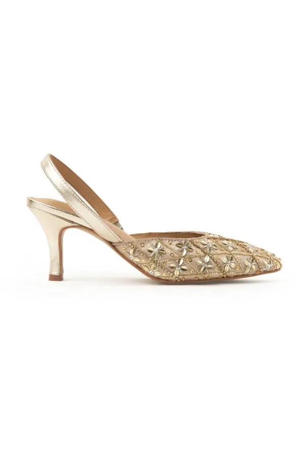 Starstruck : Salsa Mule Heels  - Kareena Kapoor Khan x Fizzy Goblet - Limited Edition