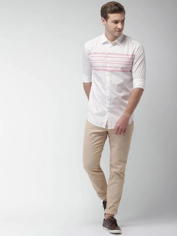 STRIPE-PINK-WHT shirt