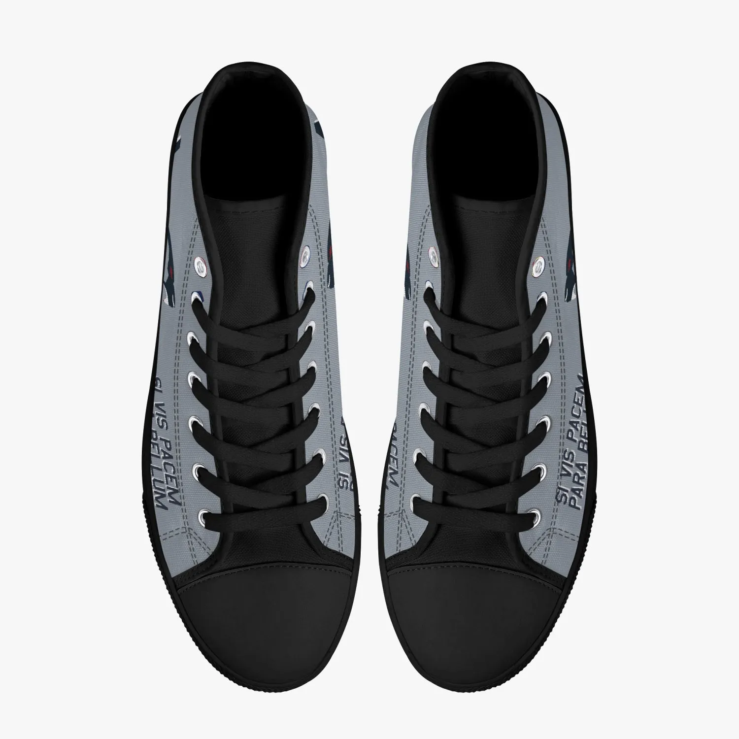 VAQ-139 "Cougars" High Top Canvas Shoes