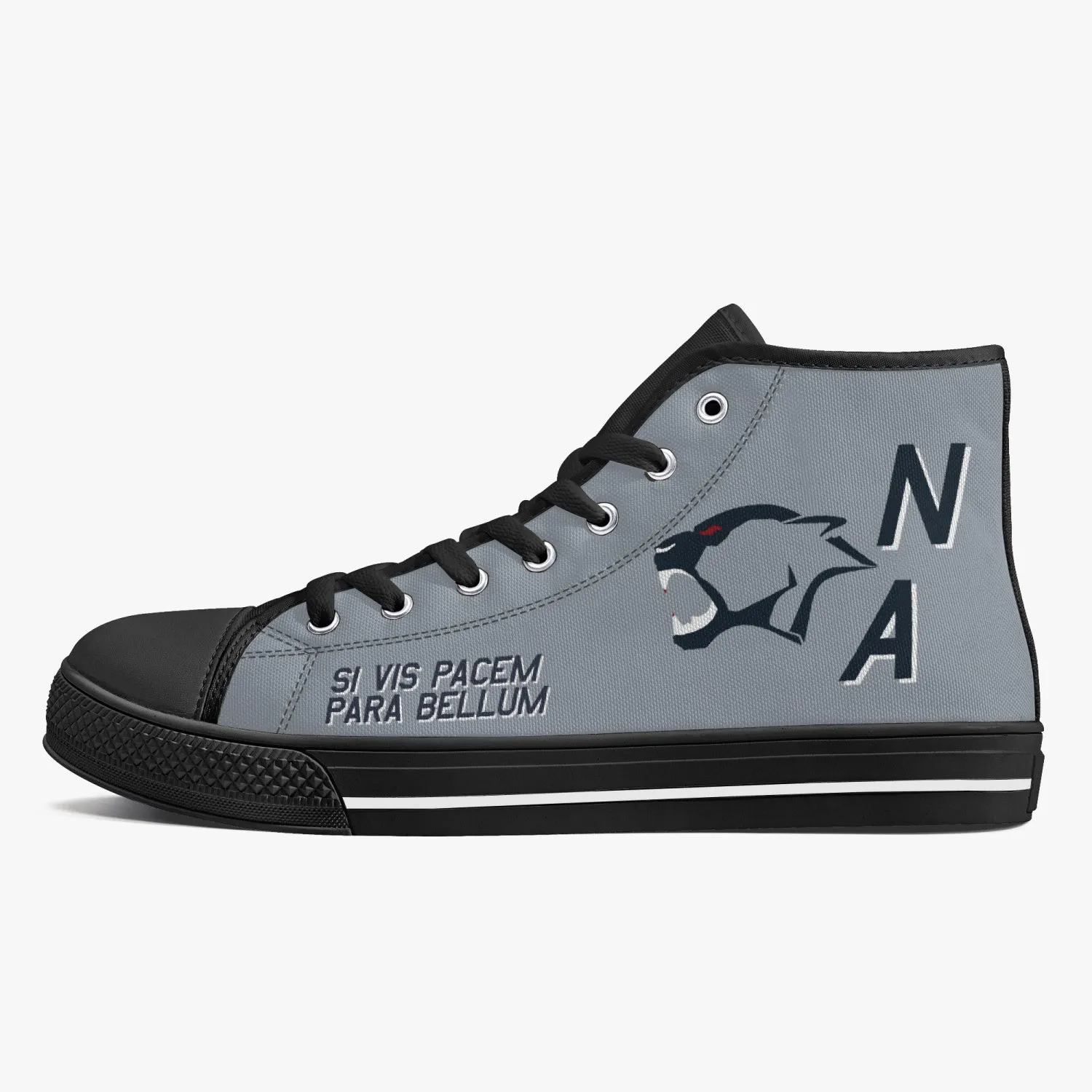 VAQ-139 "Cougars" High Top Canvas Shoes