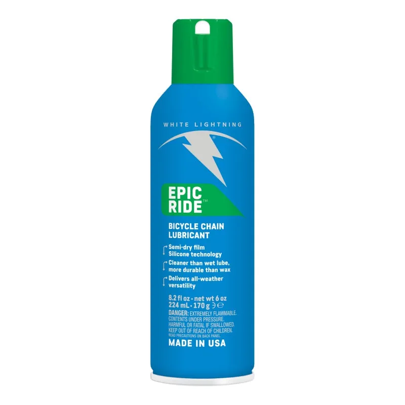 White Lightning 8oz Synthetic Chain Lubricant
