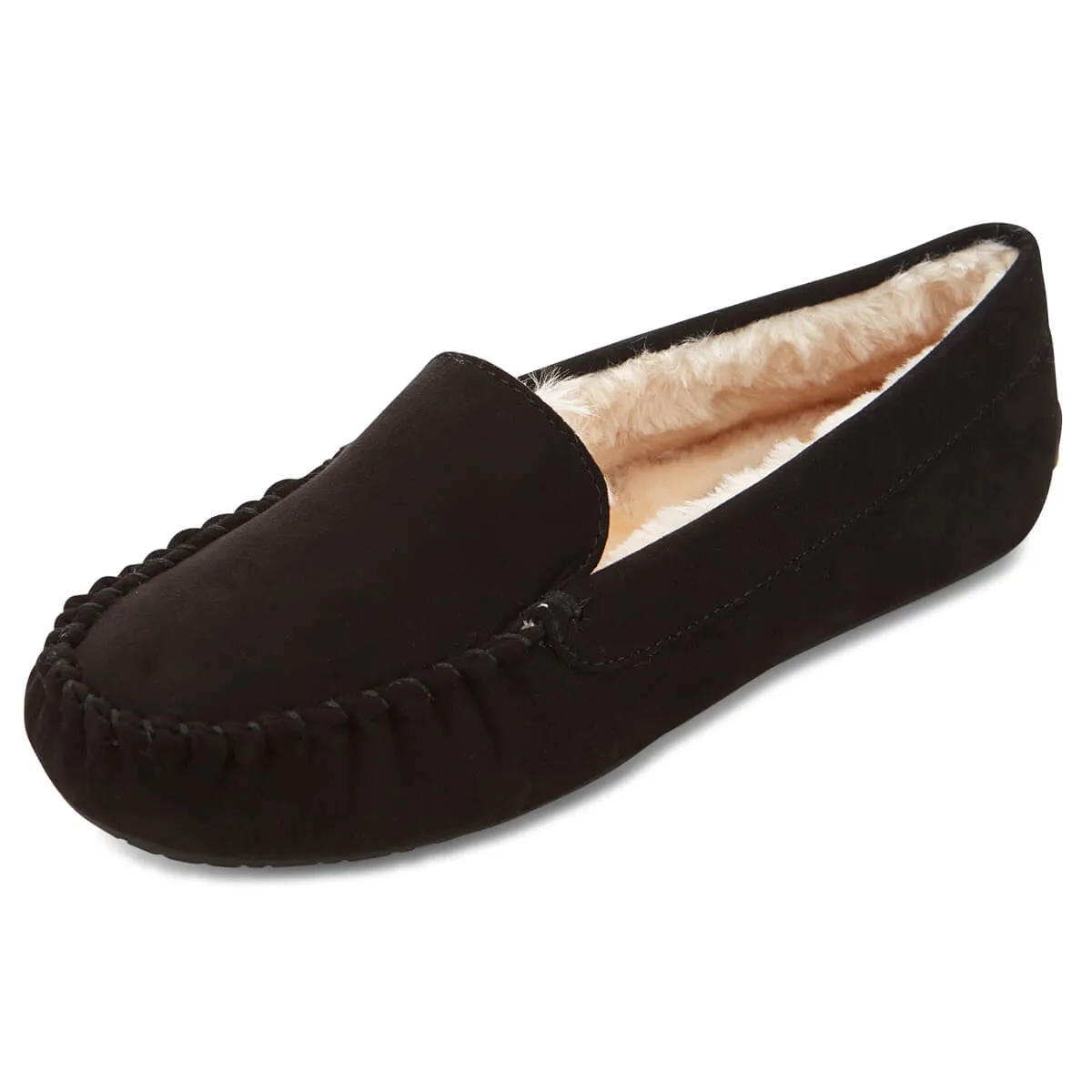 Women’s Lily Moccasin Faux Suede Slippers