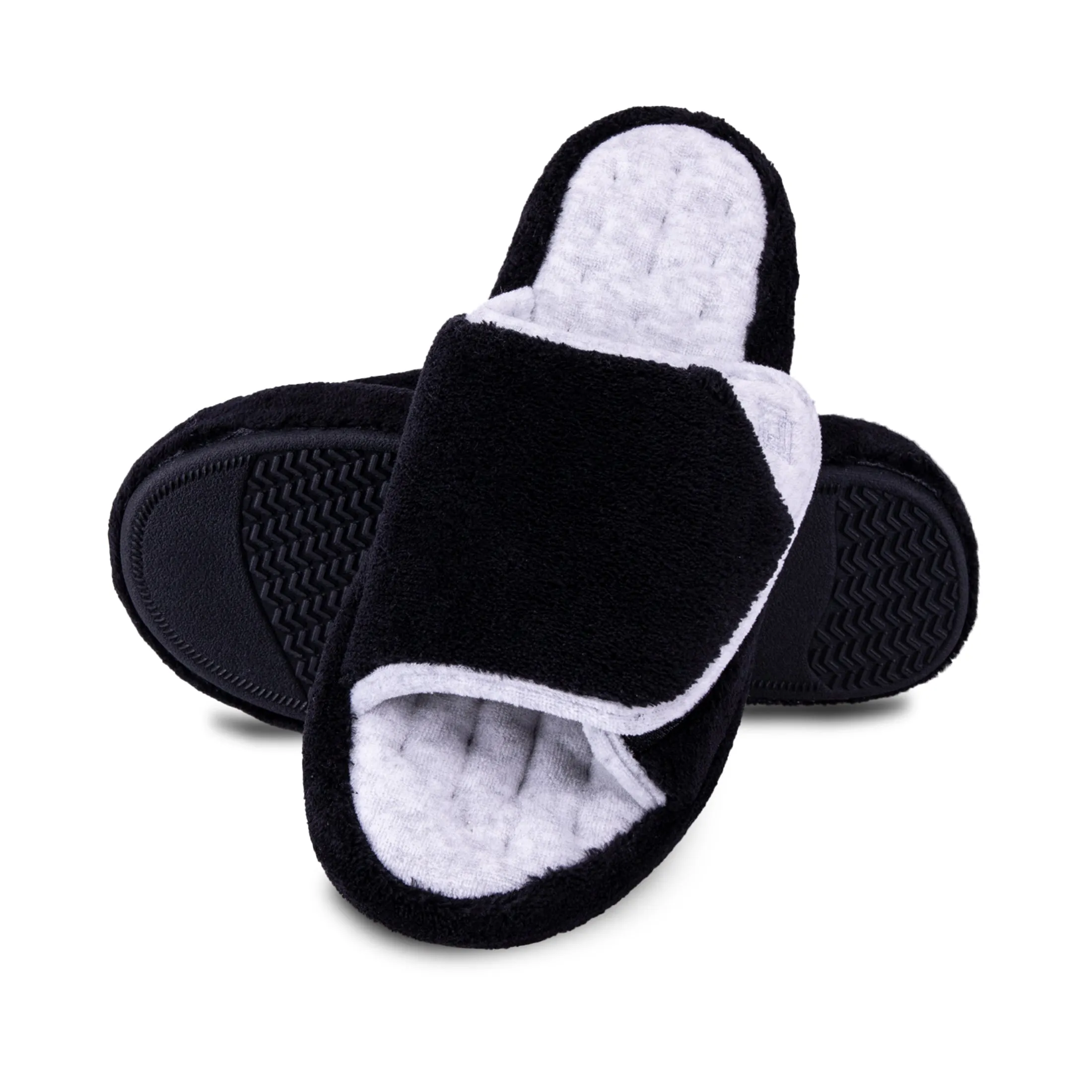 Womens Micoterry Spa Slide with Memory Foam