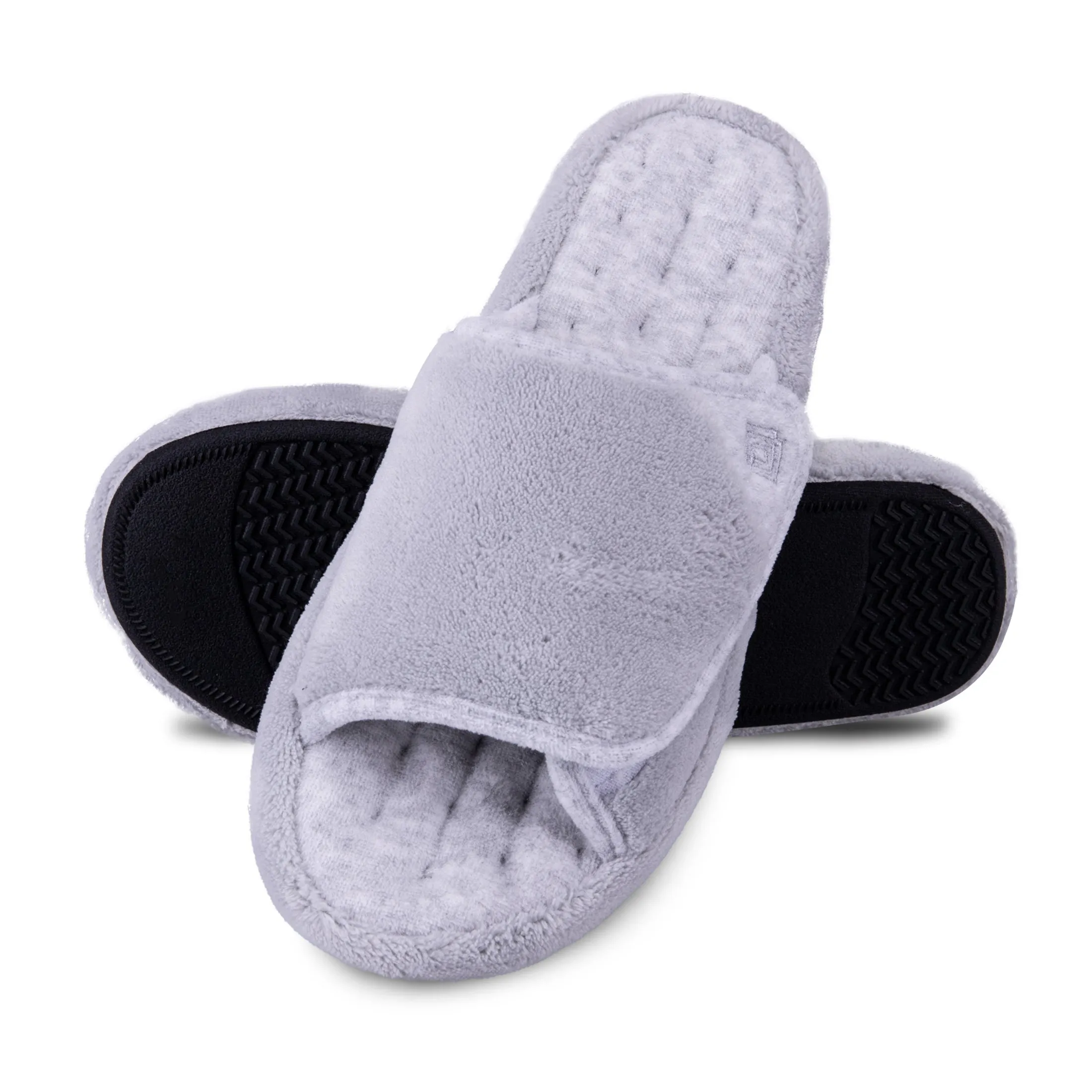 Womens Micoterry Spa Slide with Memory Foam