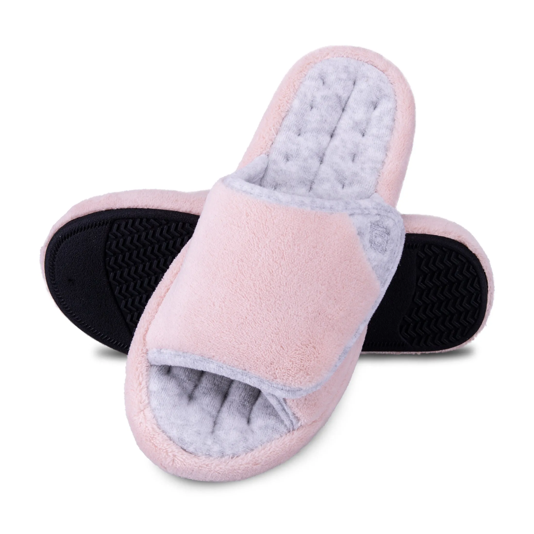 Womens Micoterry Spa Slide with Memory Foam