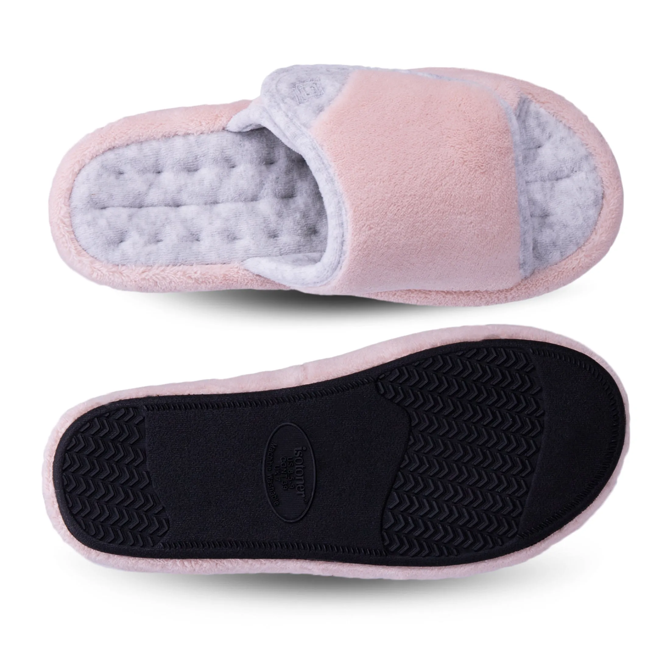 Womens Micoterry Spa Slide with Memory Foam