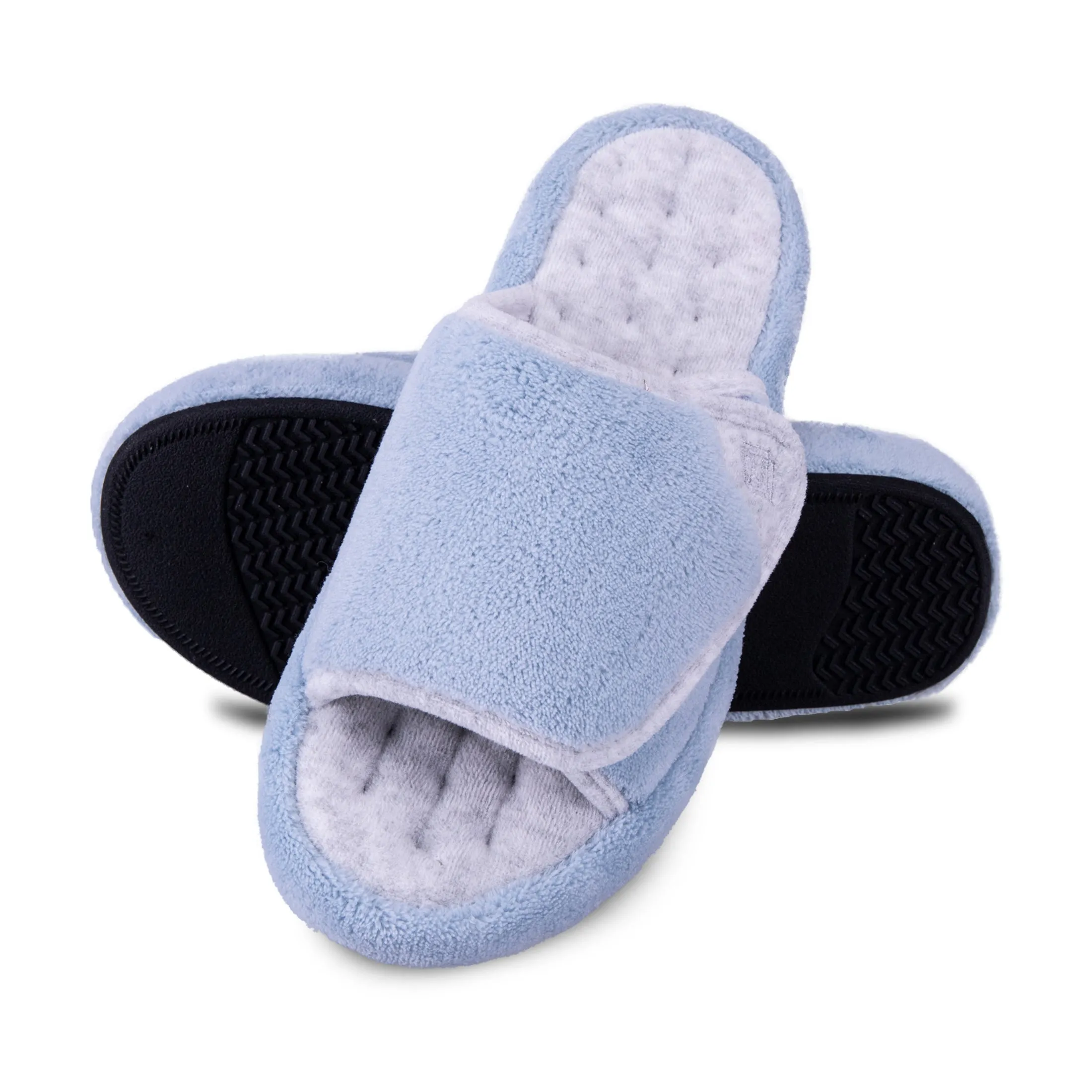 Womens Micoterry Spa Slide with Memory Foam