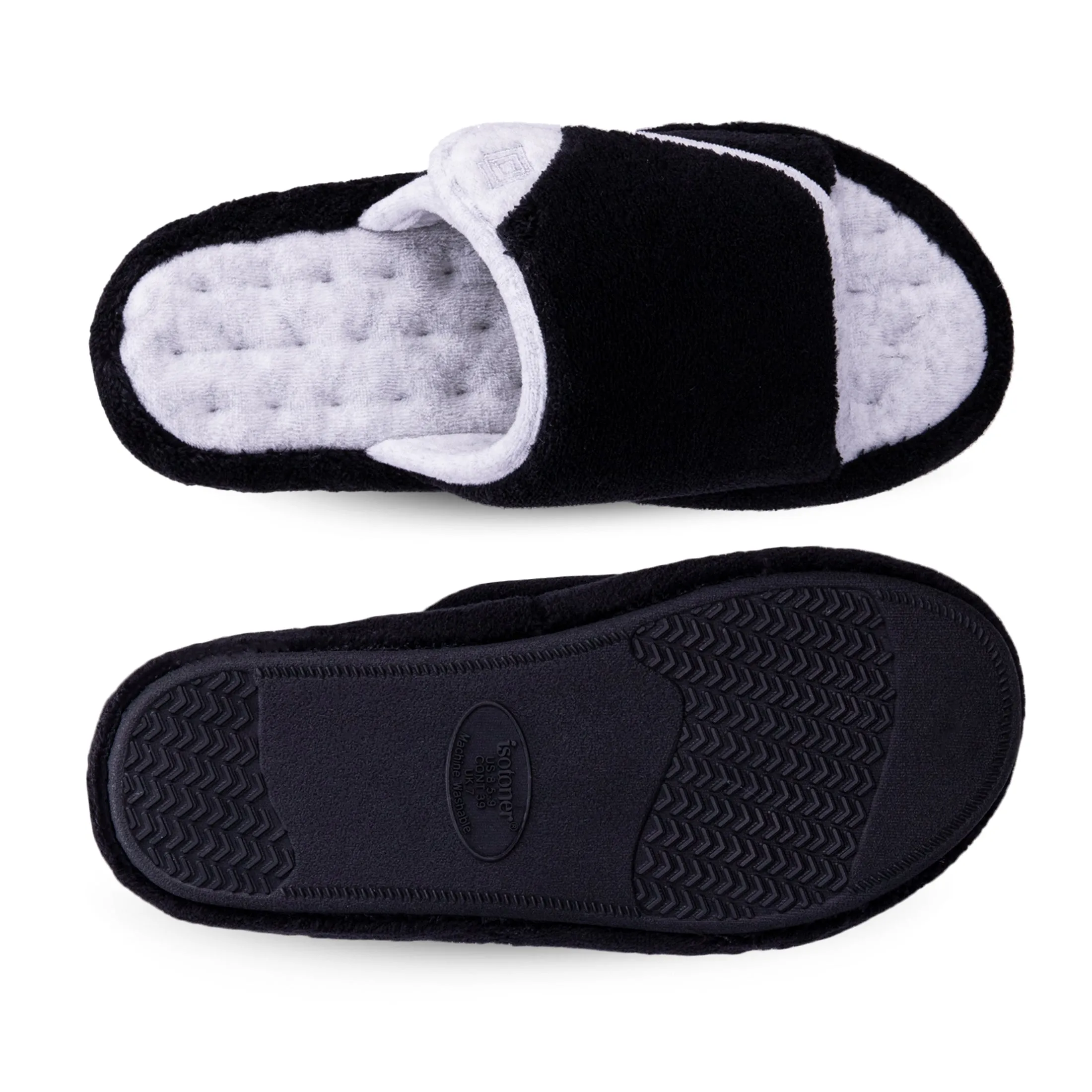 Womens Micoterry Spa Slide with Memory Foam