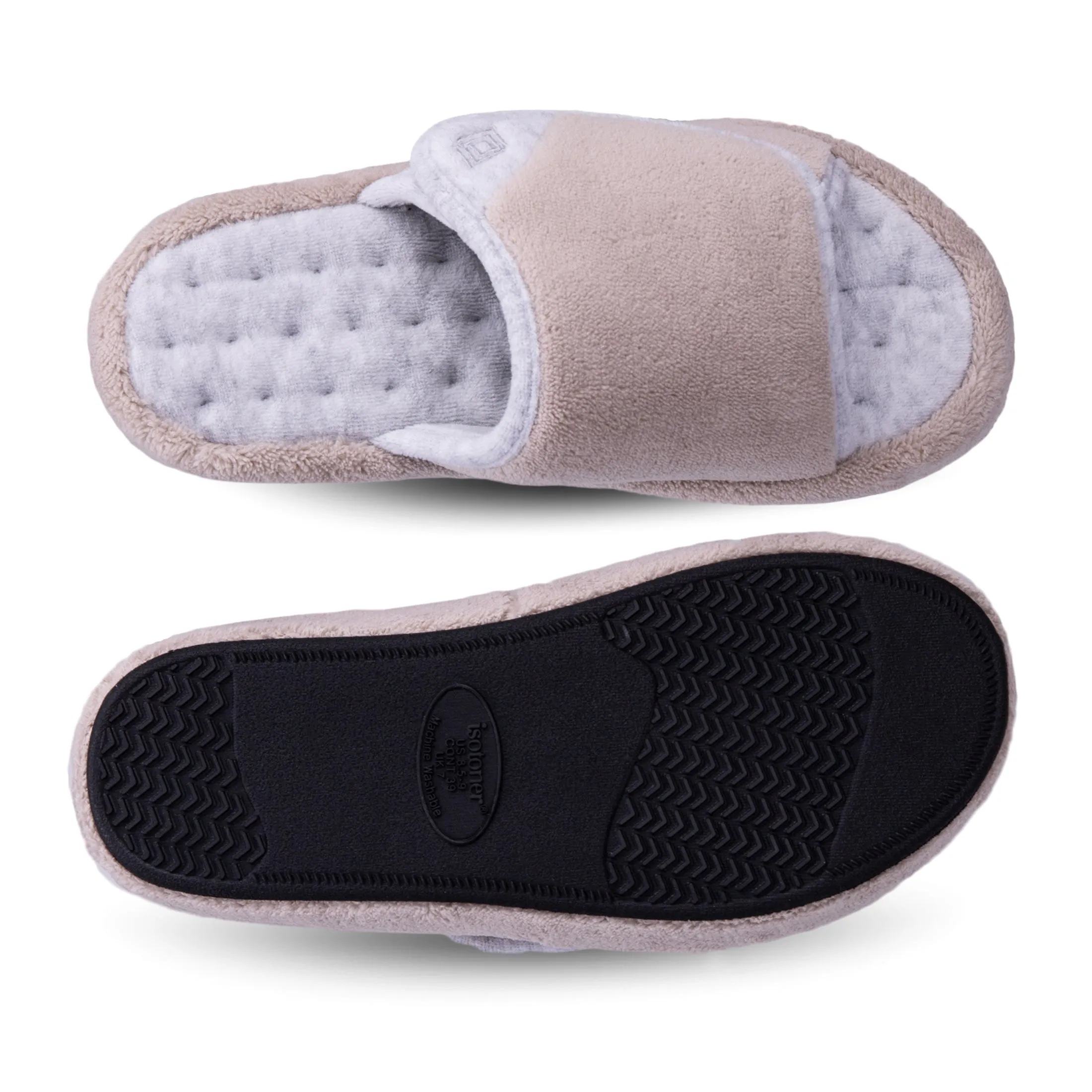 Womens Micoterry Spa Slide with Memory Foam