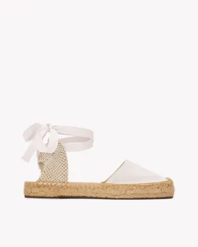 Womens_Espadrilles_The Lauren Lace Up_Linen Colors_Oasis White